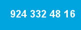 924 332 48 16 924 332 48 16